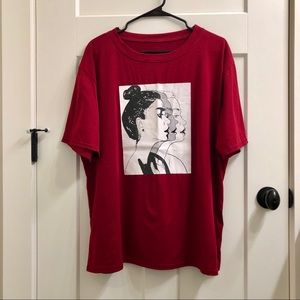 Red Graphic Tee